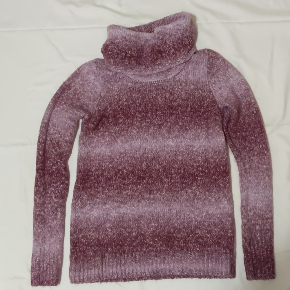 Turtleneck sweatshirt